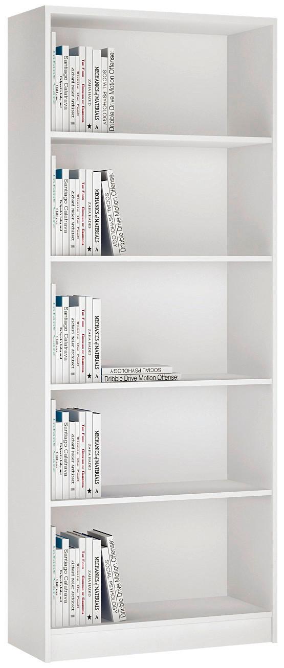 REGÁL 4-YOU YUR03 - biela, Modern, drevo (74/189,5/35,2cm)