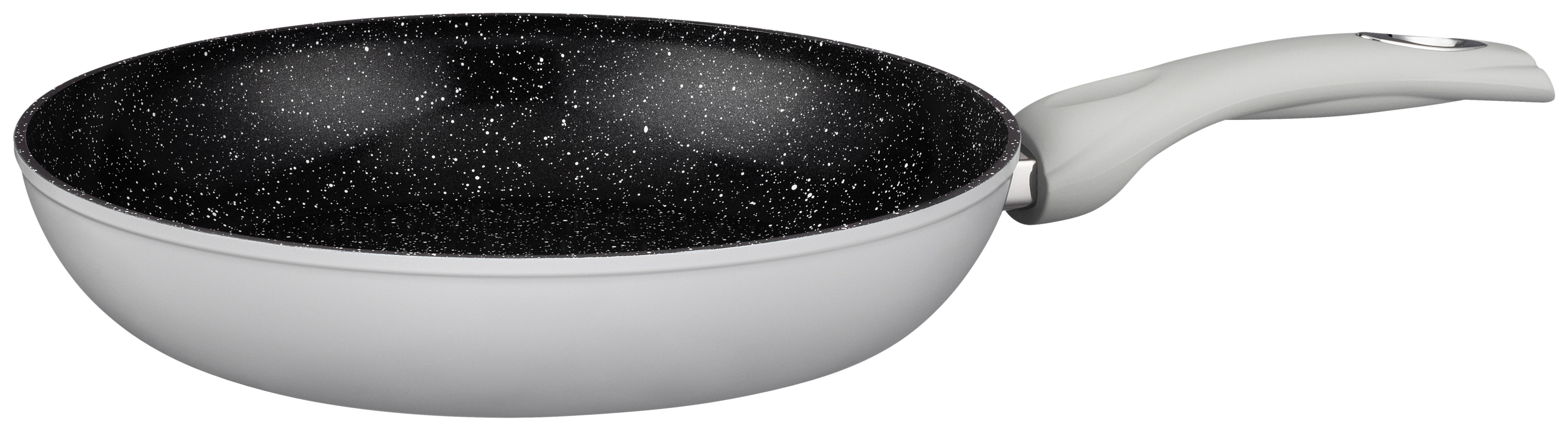 Bratpfanne Manuela - Hellgrau/Schwarz, KONVENTIONELL, Kunststoff/Metall (24/4,9cm) - James Wood