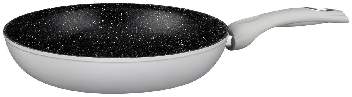 Bratpfanne Manuela - Hellgrau/Schwarz, KONVENTIONELL, Kunststoff/Metall (24/4,9cm) - James Wood
