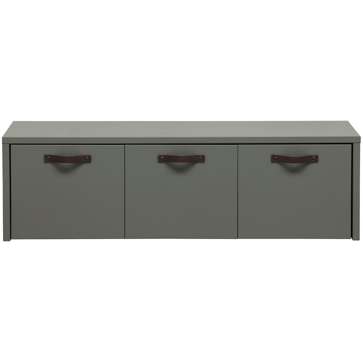 SITZBANK Stage Grün B: 120cm - Grün, Design, Holz (120/36/50cm) - Livetastic