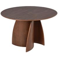 Esstisch Atlas Walnussfarben D: 120 cm - Walnussfarben, MODERN, Holz/Holzwerkstoff (120/120/75cm) - Livetastic
