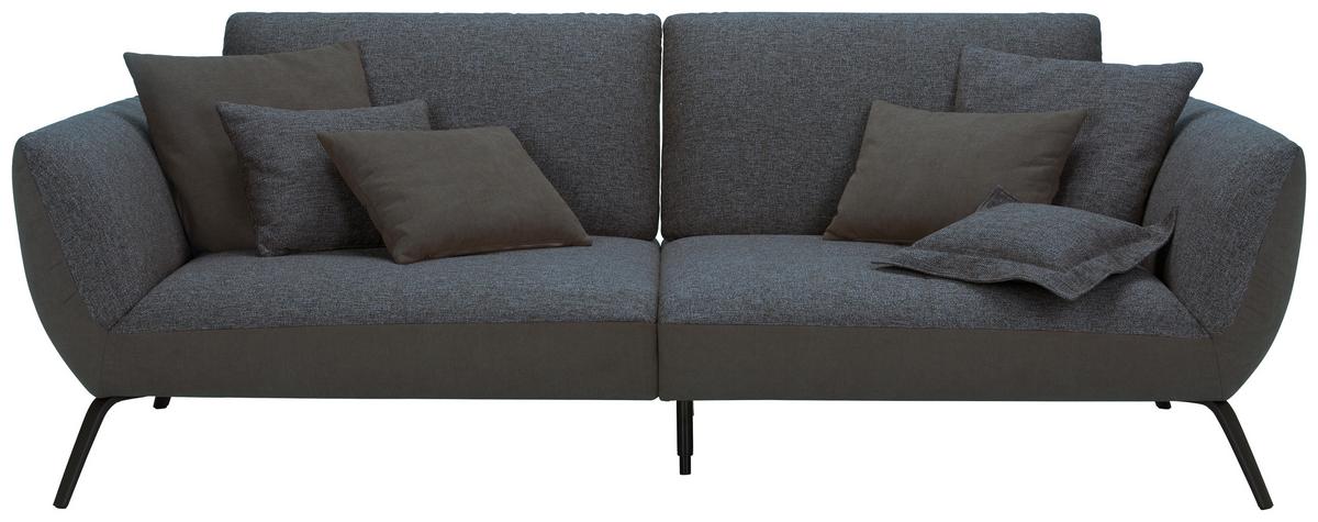 Veľká pohovka TRENDY, antracitová - čierna/antracitová, Modern, kompozitné drevo (260/93/124cm) - Premium Living
