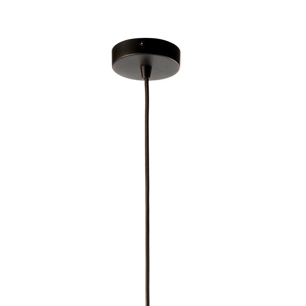 Hängeleuchte 5027/sm - Goldfarben/Schwarz, Natur, Metall (38/100cm)