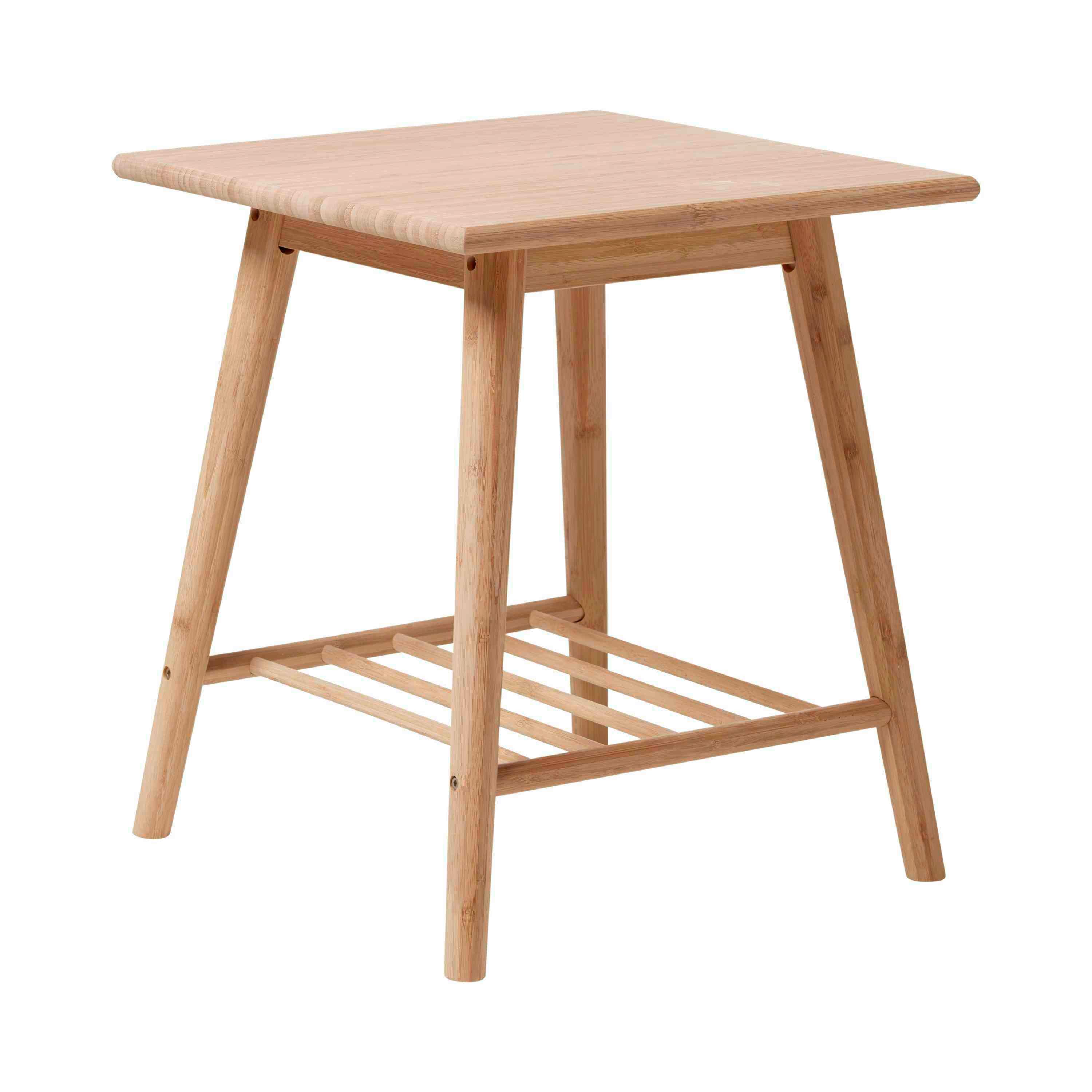 BEISTELLTISCH NOBLE 3157002 - Naturfarben, ROMANTIK / LANDHAUS, Holz (45/45/52cm) - MID.YOU