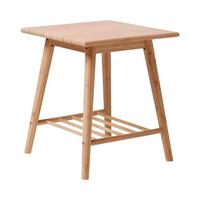BEISTELLTISCH NOBLE 3157002 - Naturfarben, ROMANTIK / LANDHAUS, Holz (45/45/52cm) - MID.YOU