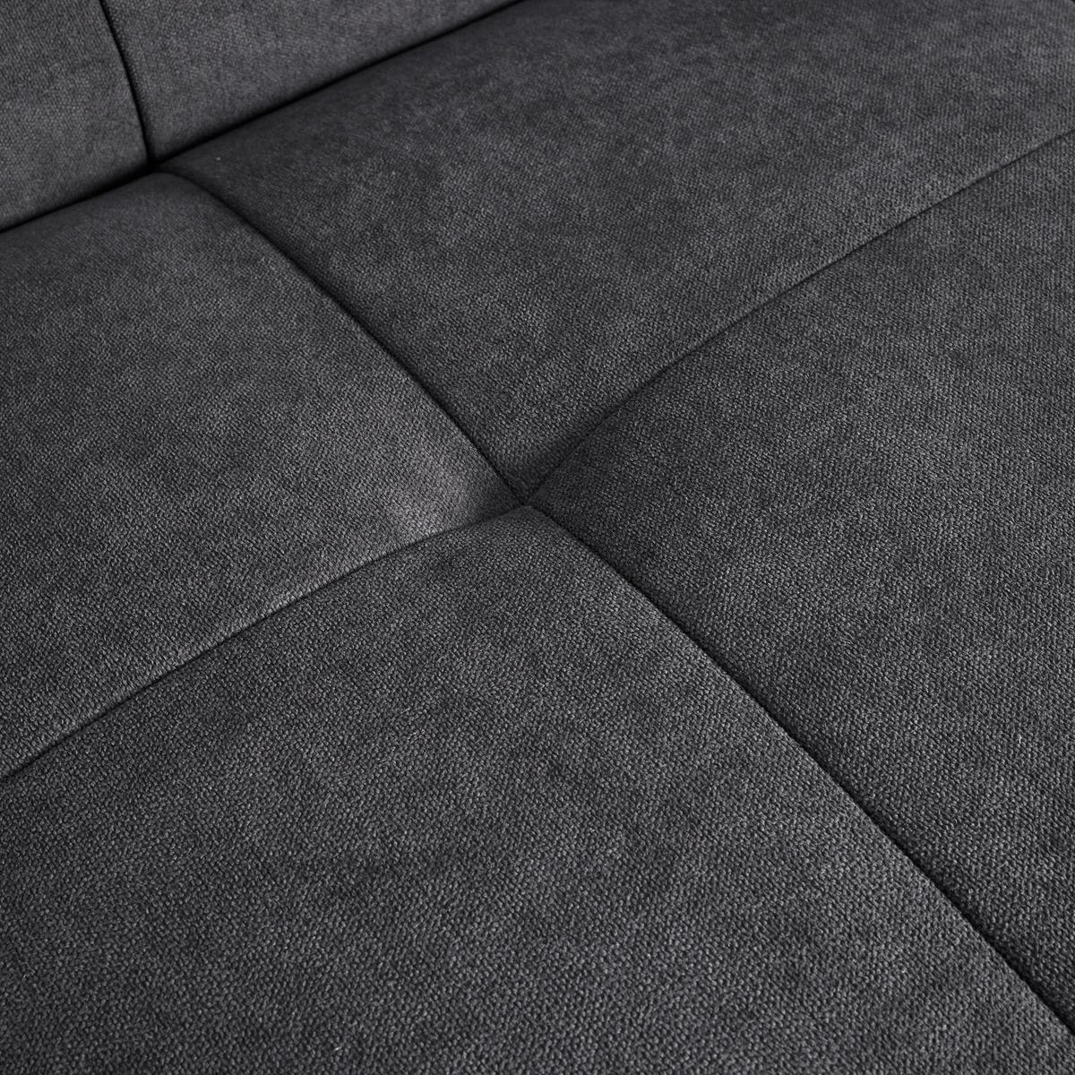 Rozkladacie kreslo CINDY, antracitová - čierna/antracitová, Modern, kov/drevo (102/120/46cm) - Bessagi Home