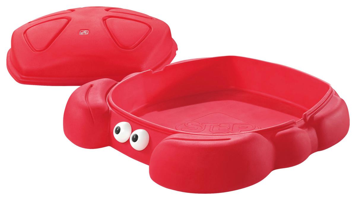 Sandkasten 740500 - Rot, KONVENTIONELL, Kunststoff (119,4/40,6/121cm) - Ambia Garden