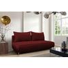 Schlafsofa Zoom Bordeaux B: 200 cm - Bordeaux/Goldfarben, Design, Textil (200/90/97cm) - MID.YOU