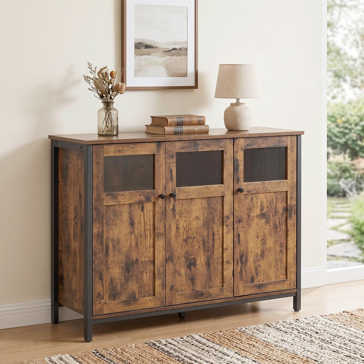 MID.YOU SIDEBOARD Schwarz, Dunkelbraun B: 100 cm online kaufen ➤ Möbelix