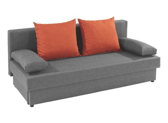 Schlafsofa Neo B: 190cm - Dunkelgrau/Schwarz, MODERN, Textil (190/75/82cm) Schlafsofa Neo B: 190cm - Dunkelgrau/Schwarz, MODERN, Textil (190/75/82cm)