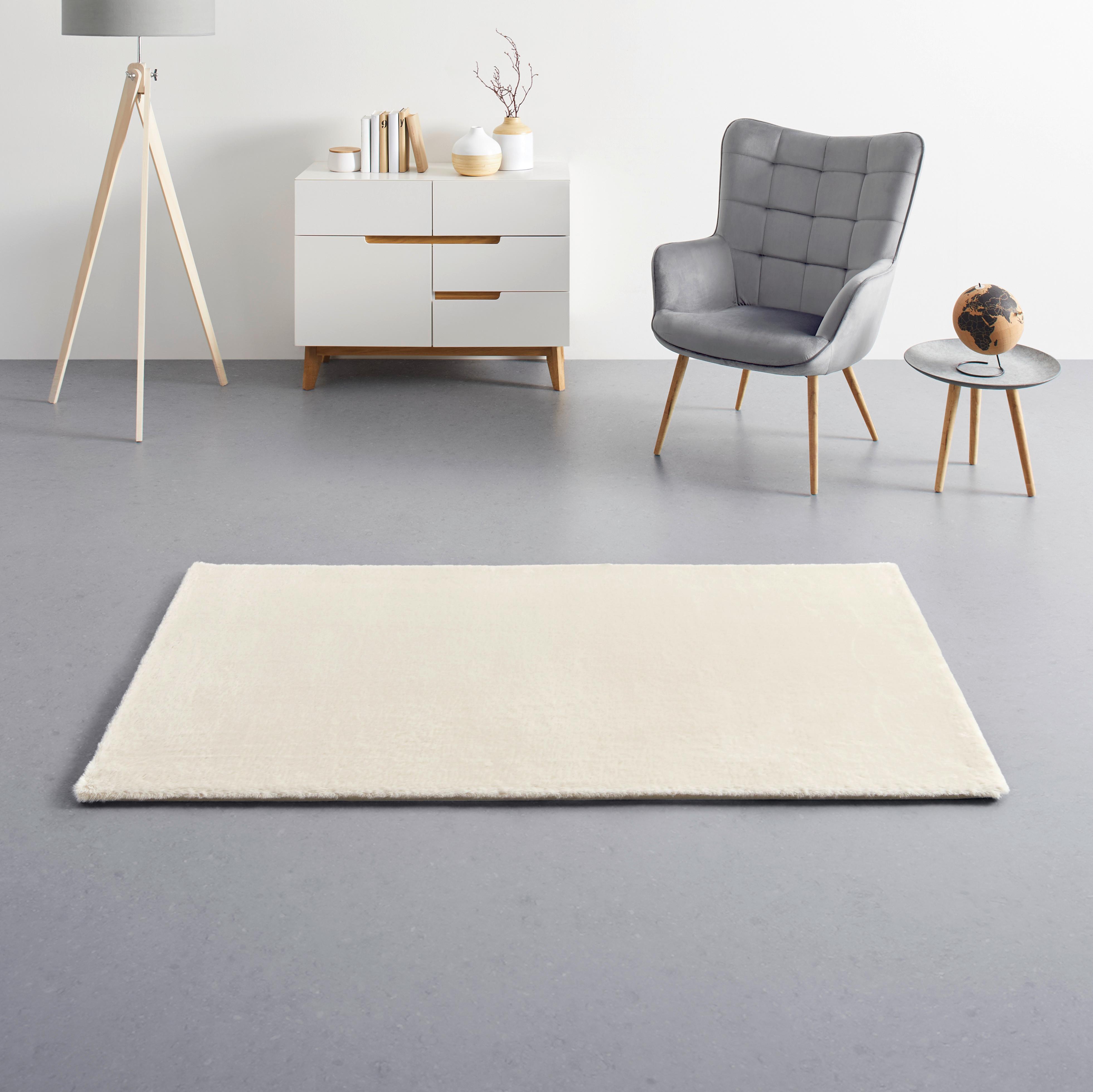 UMĚLÁ KOŽEŠINA Caroline 1, 80/150cm, béžová - béžová, textil (80/150cm) - Mömax