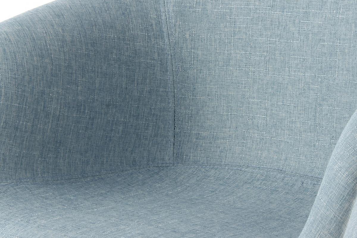 Armlehnstuhl-set Winston 325 Blau - Blau, Design, Holz/Kunststoff (62/80.5/64cm) - Kayoom