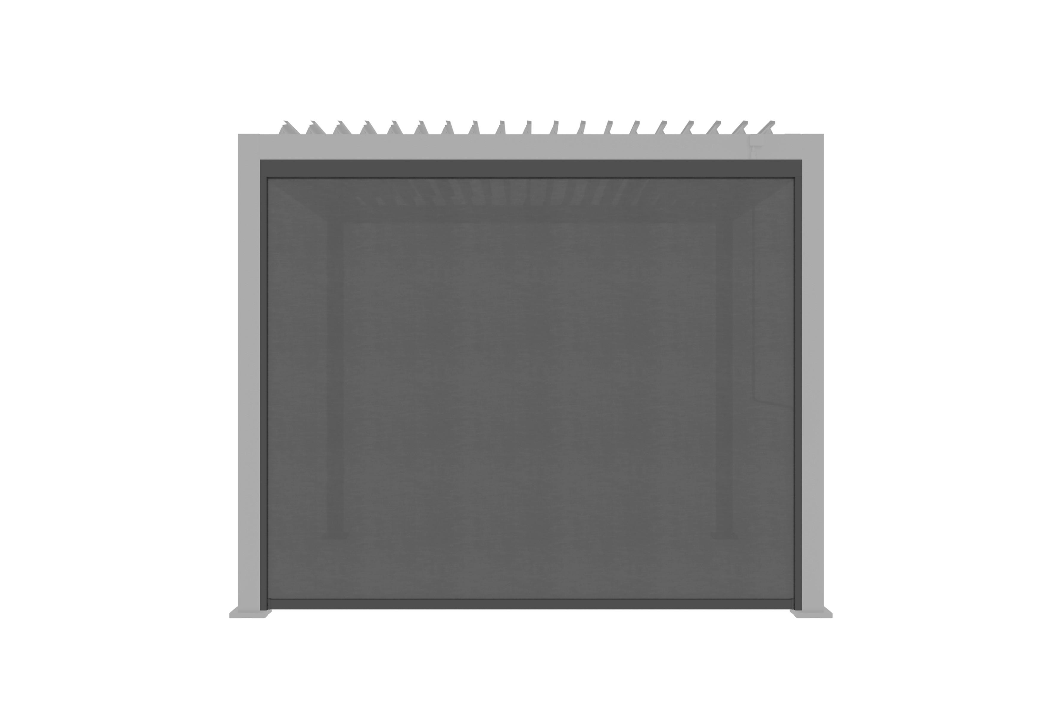 Rollo für Pergola Core + Textil, BxH: ca. 278x231,5 cm - Anthrazit, Basics, Textil (278/231,5/8,5cm) - Gardenson