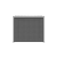 Rollo für Pergola Core + Textil, BxH: ca. 278x231,5 cm - Anthrazit, Basics, Textil (278/231,5/8,5cm) - Gardenson