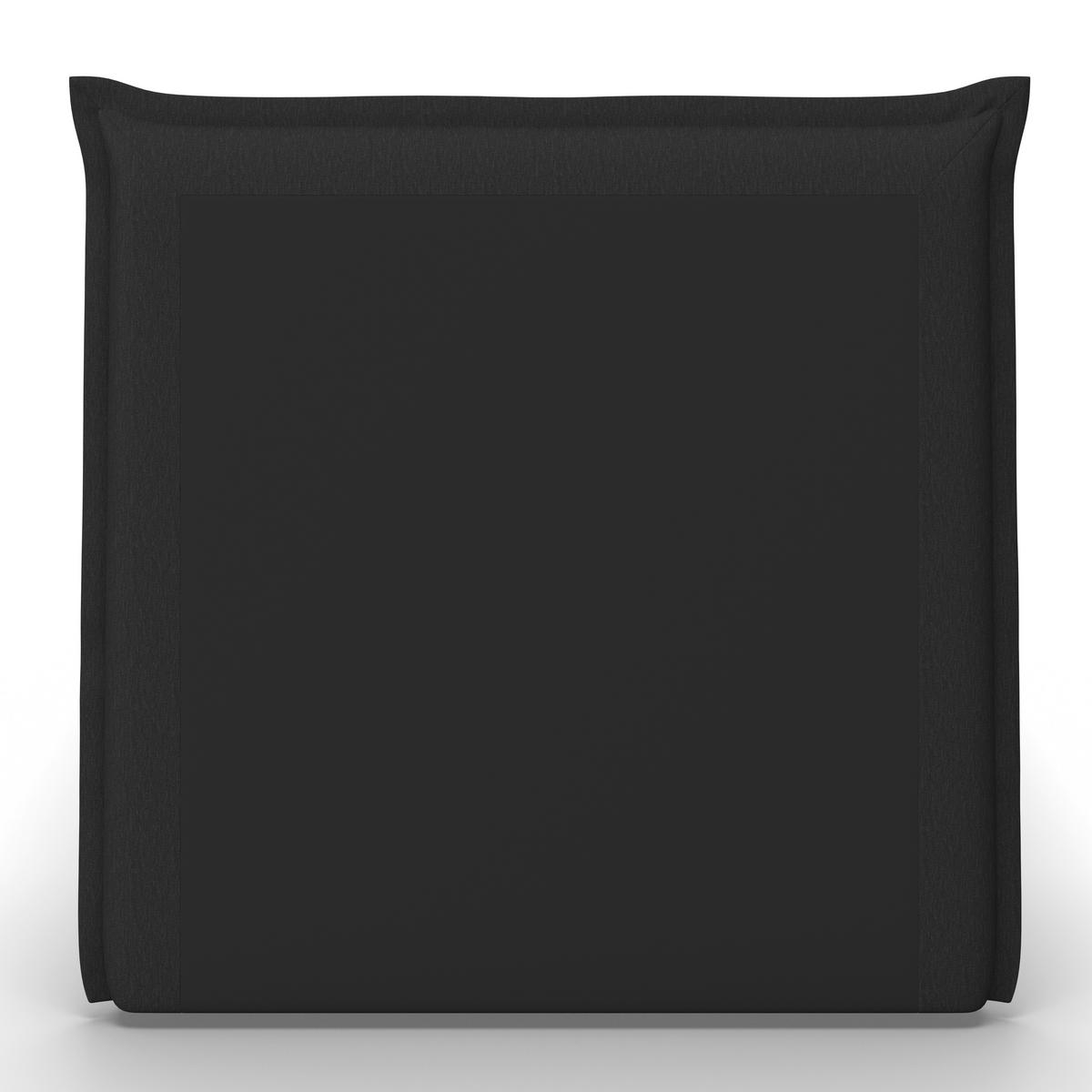 Boxspringová postel POLO 90x200, tmavě šedá - černá/tmavě šedá, Moderní, dřevo/textil (90/200cm) - Bessagi Home