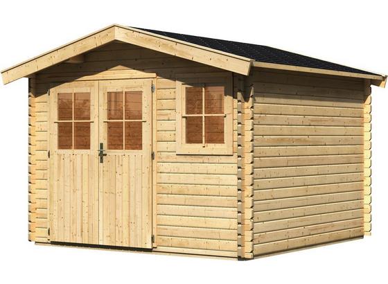 Gartenhaus Natur 297x239x297cm - Naturfarben, KONVENTIONELL, Holz (297/201-239/297cm) - Karibu Gartenhaus Natur 297x239x297cm - Naturfarben, KONVENTIONELL, Holz (297/201-239/297cm) - Karibu