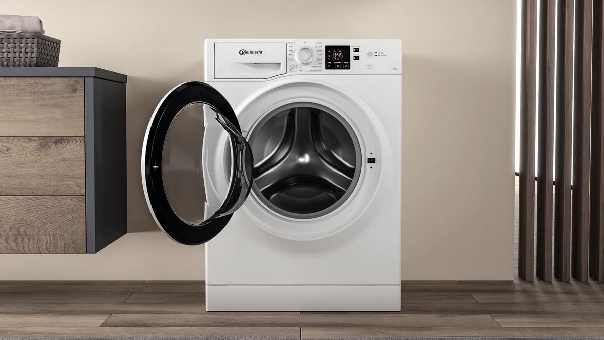 Waschmaschine Bpw 814 B 8 Kg 1351 U/min Mit Auslaufschutz - Weiß, Basics (59,5/85/60,5cm) - Bauknecht