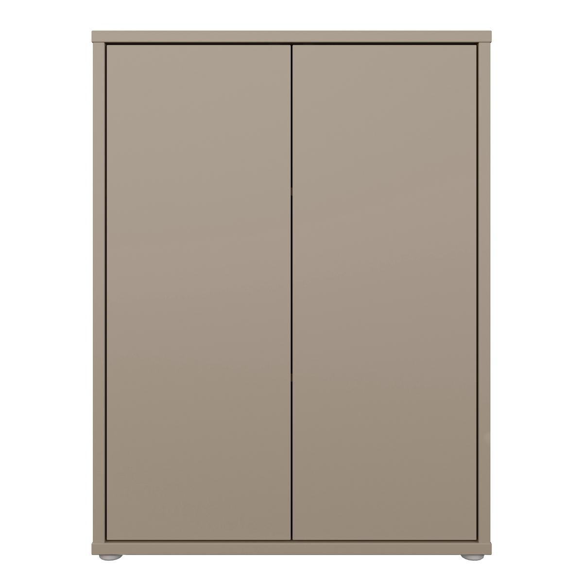 Komoda SPRINGS - béžovohnedá, Modern, kompozitné drevo (74,5/99,1/41,5cm)