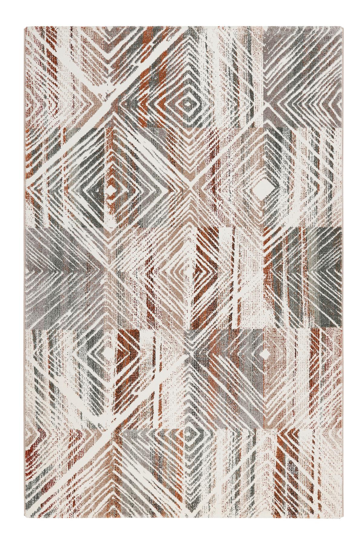 Webteppich Multicolor Cuba 200x290 Cm - Rostfarben/Multicolor, Design, Textil (200/290cm) - Esprit