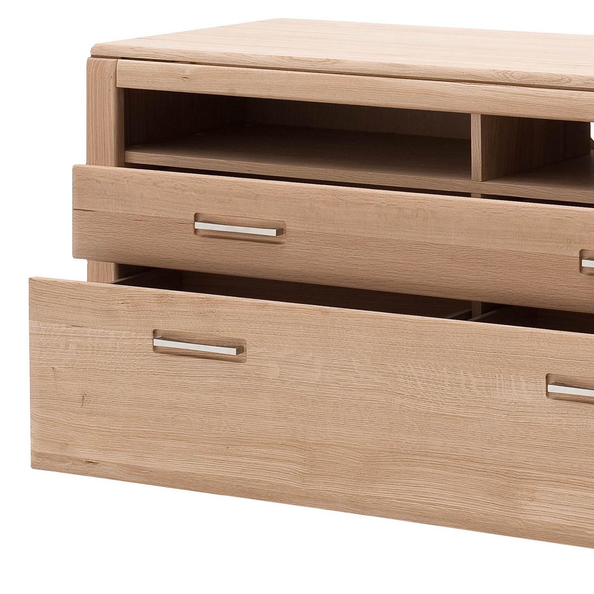TV-Element Sena B: 223 cm Eiche Dekor - Eichefarben, Design, Holz/Holzwerkstoff (223/69/51cm) - Livetastic