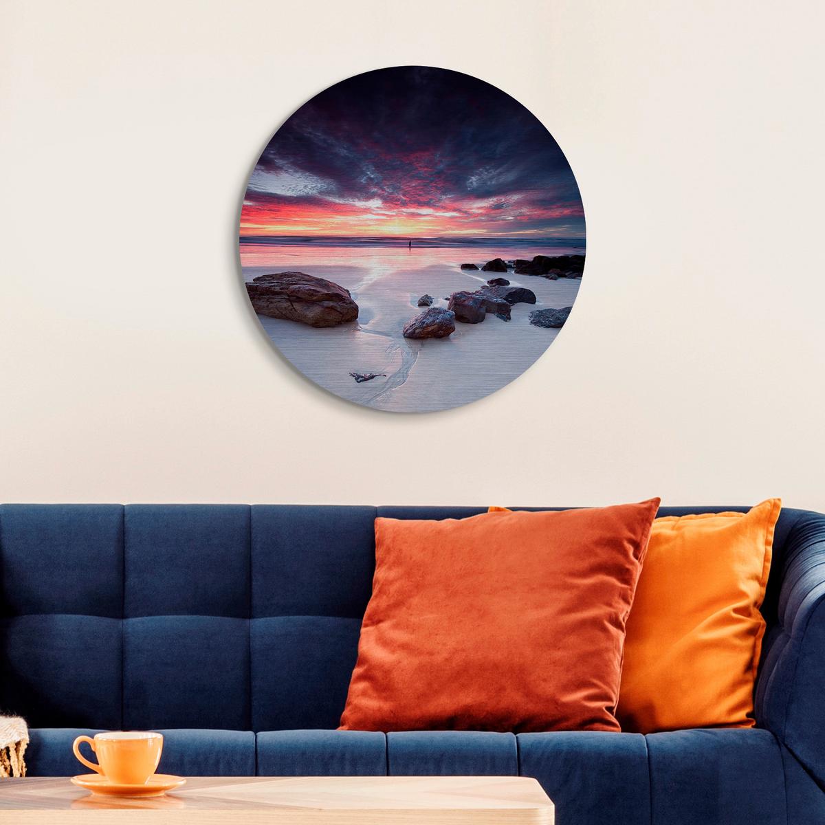 Dekopaneel Davina - Multicolor/Braun, KONVENTIONELL, Holzwerkstoff (40cm) - Luca Bessoni