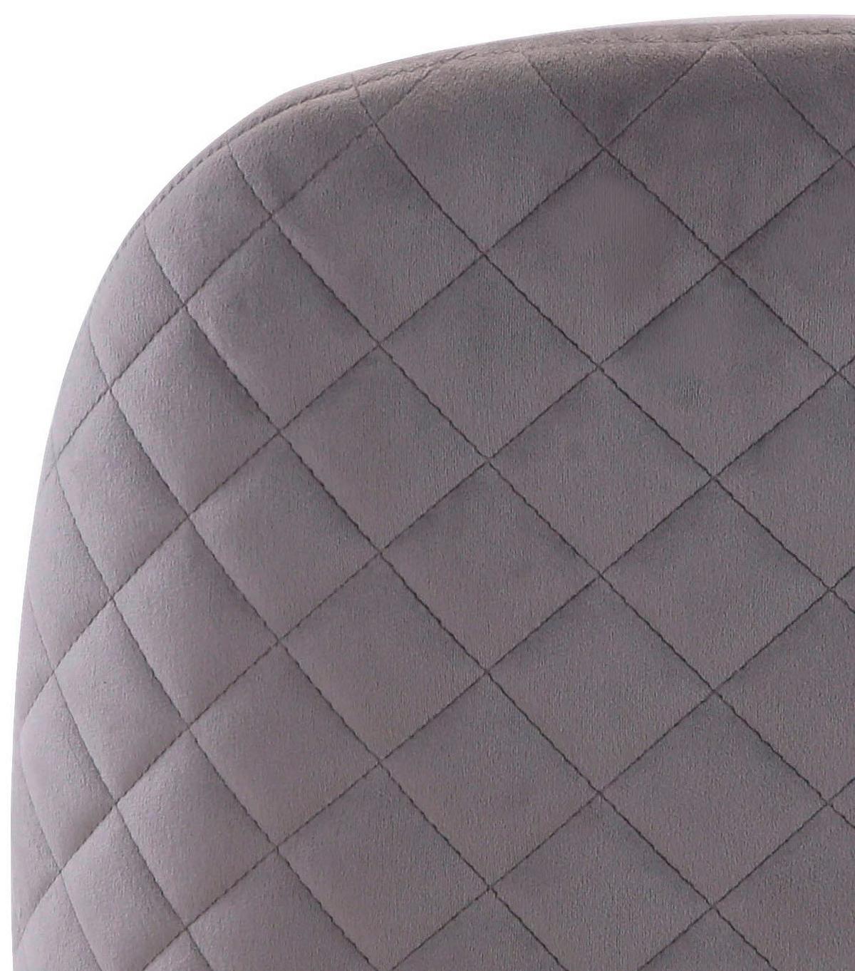 Kárpitozott Szék Torres - fekete/sötétszürke, Modern, textil/fa (51/79/58cm) - MID.YOU