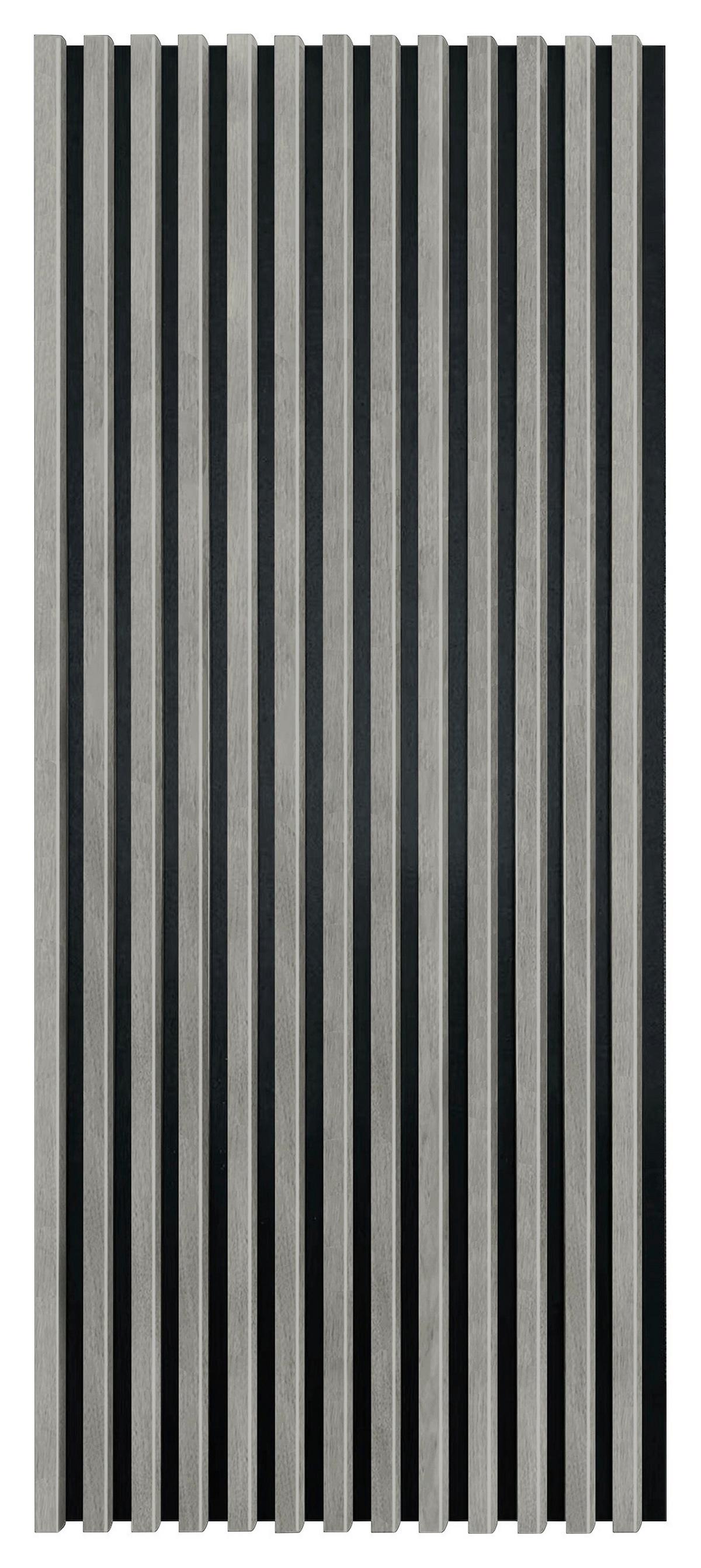 Akustikpaneel Josef - Hellgrau, MODERN, Holzwerkstoff/Kunststoff (60/120/2cm)
