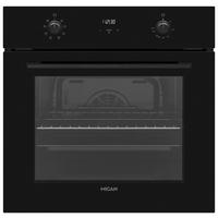 Einbaubackofen Boahsd65 - Schwarz, Basics, Glas/Metall (59,5/59,5/57cm) - Mican