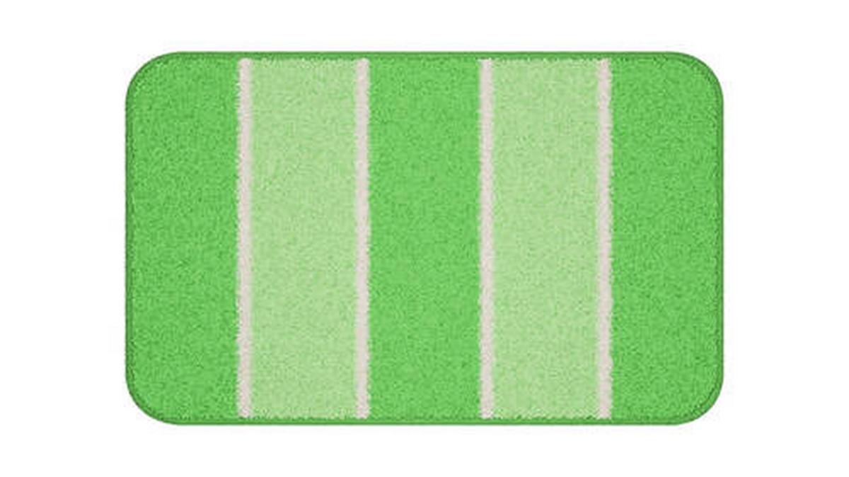 Bademattenset Waymore 2er Set - Grün, Basics, Textil (50x80/40x50cm) - Grund