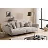 Bigsofa Triton Beige B: 311 Cm - Beige/Schwarz, Design, Textil (311/95/130cm) - Livetastic