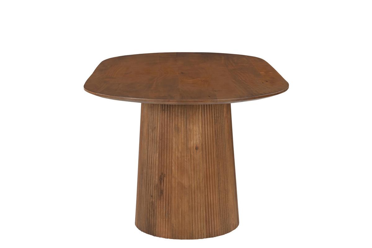 ESSTISCH Naturfarben L: 200cm - Naturfarben, MODERN, Holz (200/100/76cm) - MID.YOU