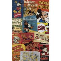 Vliestapete Mickey Billboard - Multicolor, Basics (120/200cm) - Komar