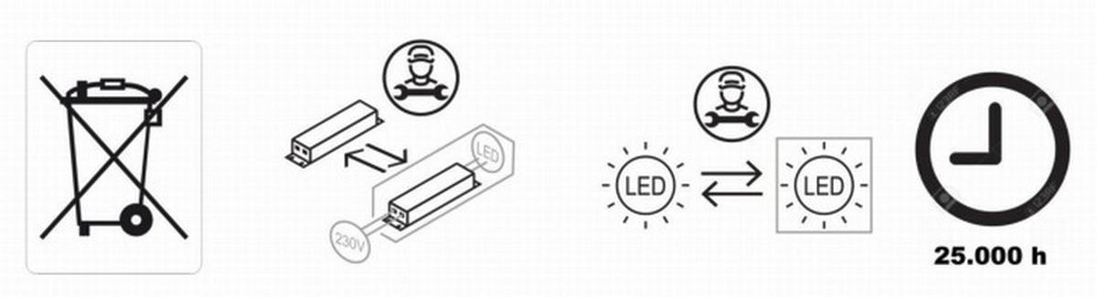 LED-Stehleuchte 60472/1-06 - Schwarz, Design, Metall (45/185cm) - Hell