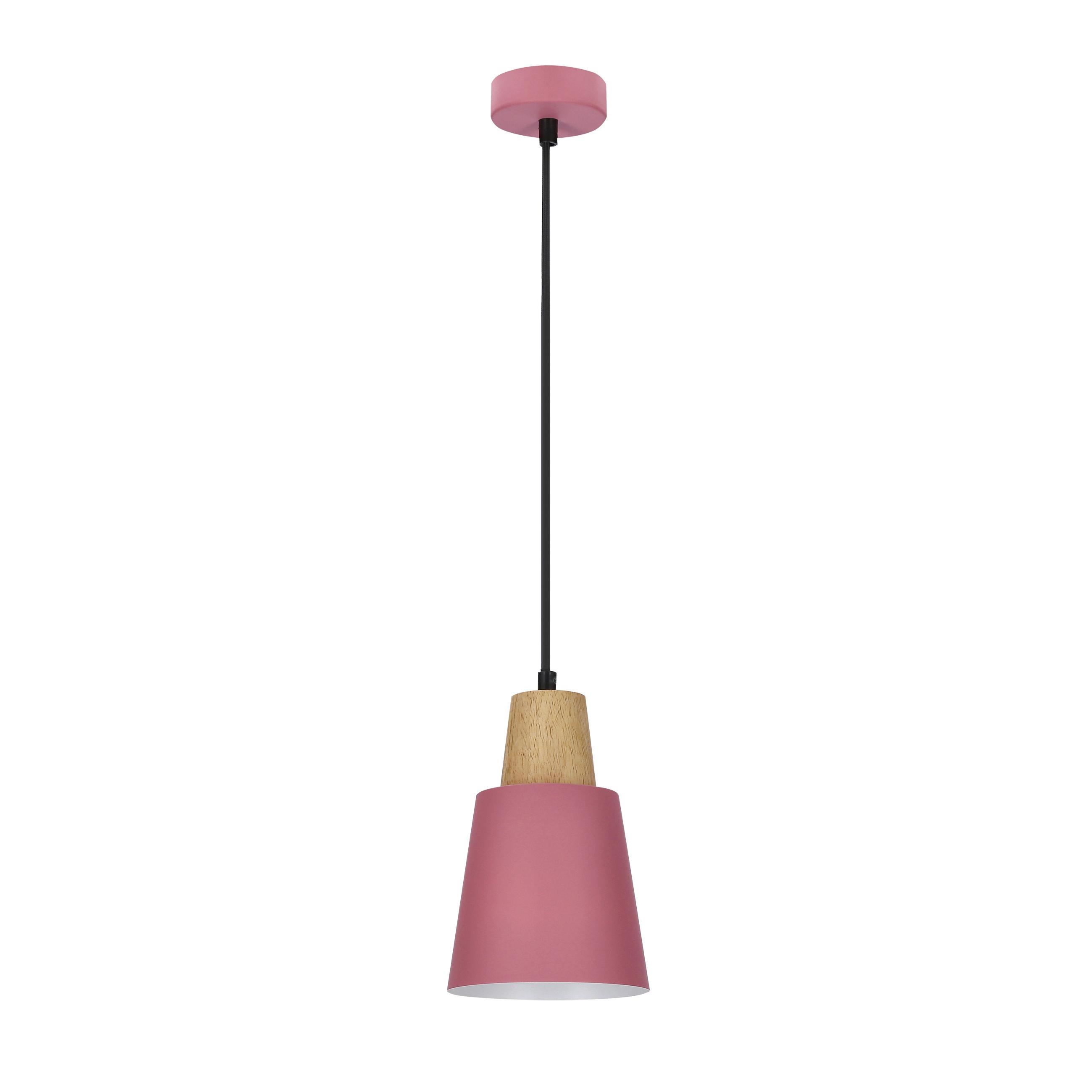 PENDELLEUCHTE 50101259 FARO - Pink/Schwarz, Trend, Metall (13/13/80cm)