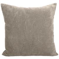 Zierkissen Lenata 55x55 cm Cord Taupe - Taupe, Design, Textil (55/55cm) - Max Winzer