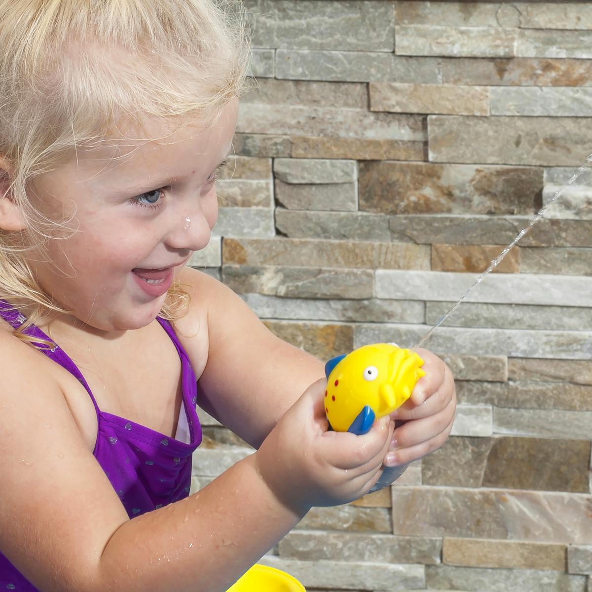 Wasserspieltisch Spill & Splash - Blau/Multicolor, KONVENTIONELL, Kunststoff (109,9/57,2/63,5cm) - Ambia Garden