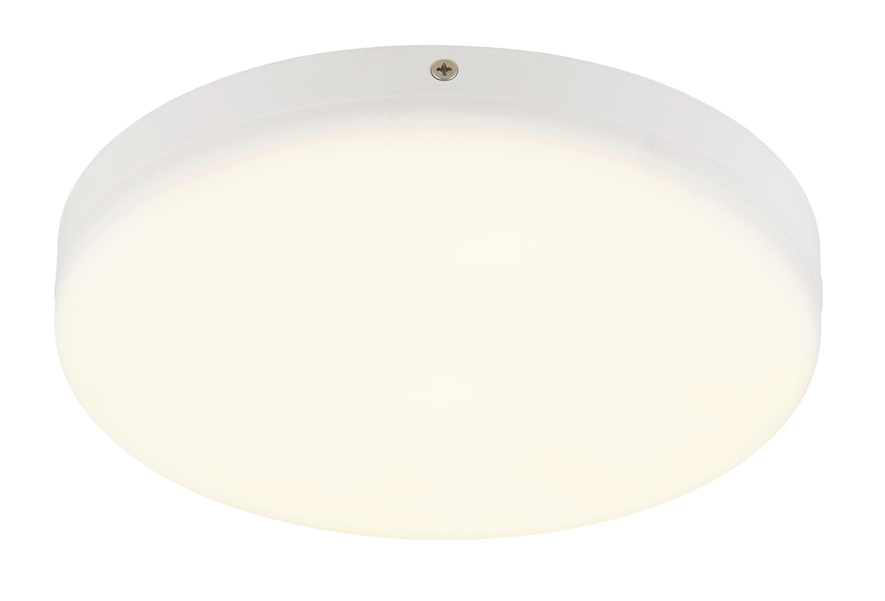 STROPNÉ LED SVIETIDLO SMALI - biela/opálová, Modern, plast (22/5cm) - Mömax