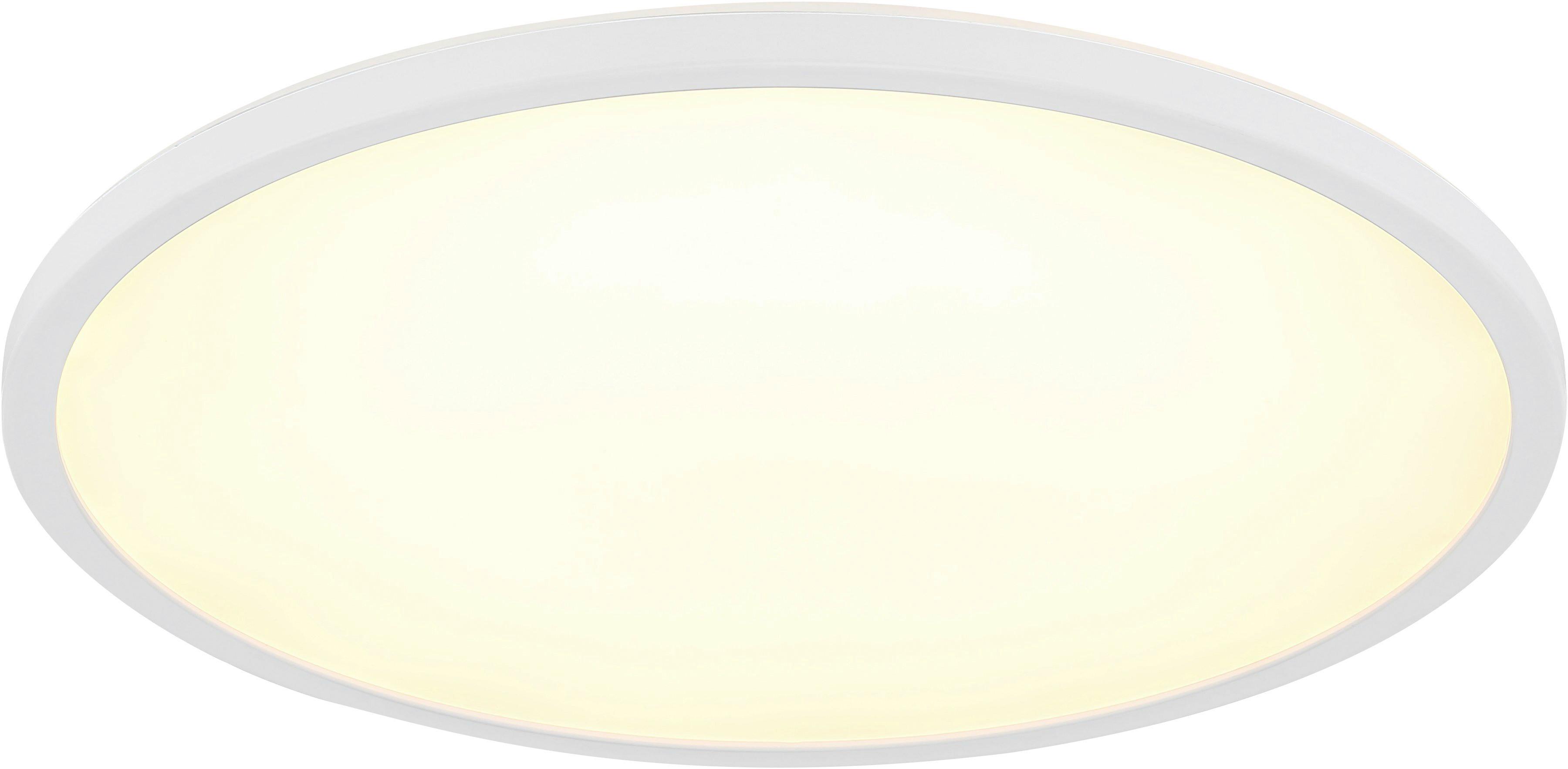 LED-DECKENLEUCHTE MAURICE - Weiß, Basics, Kunststoff (42/2,8cm) - Luca Bessoni