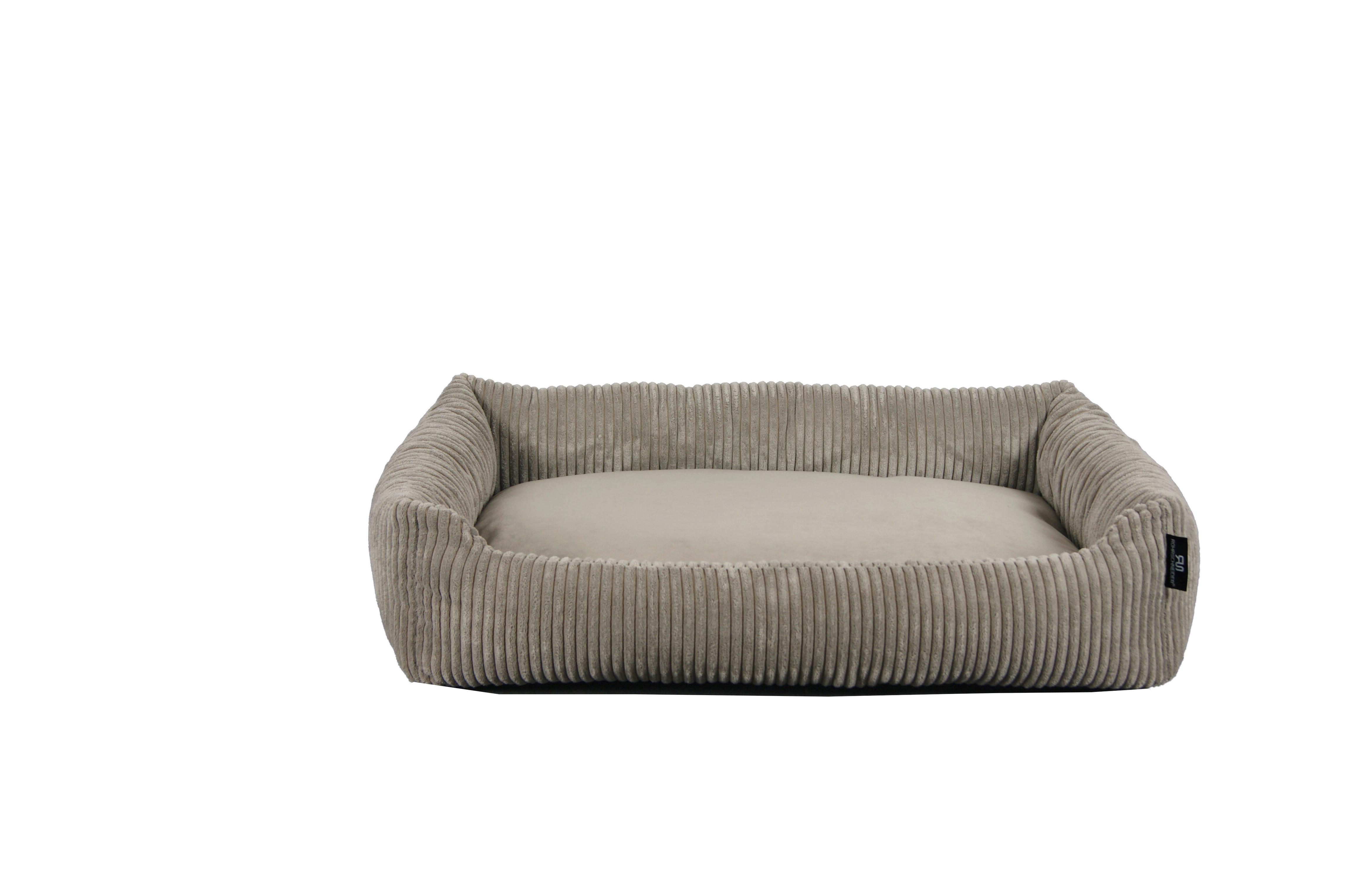 Hundebett Balu Taupe L: 70 cm - Taupe, KONVENTIONELL, Textil (70/49/15cm)