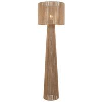 Stehleuchte Zitr - Braun, MODERN, Papier/Metall (35/140cm)
