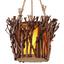 Solarleuchte Holz - Naturfarben/Weiß, MODERN, Naturmaterialien/Holz (25,5/62cm) Solarleuchte Holz - Naturfarben/Weiß, MODERN, Naturmaterialien/Holz (25,5/62cm)