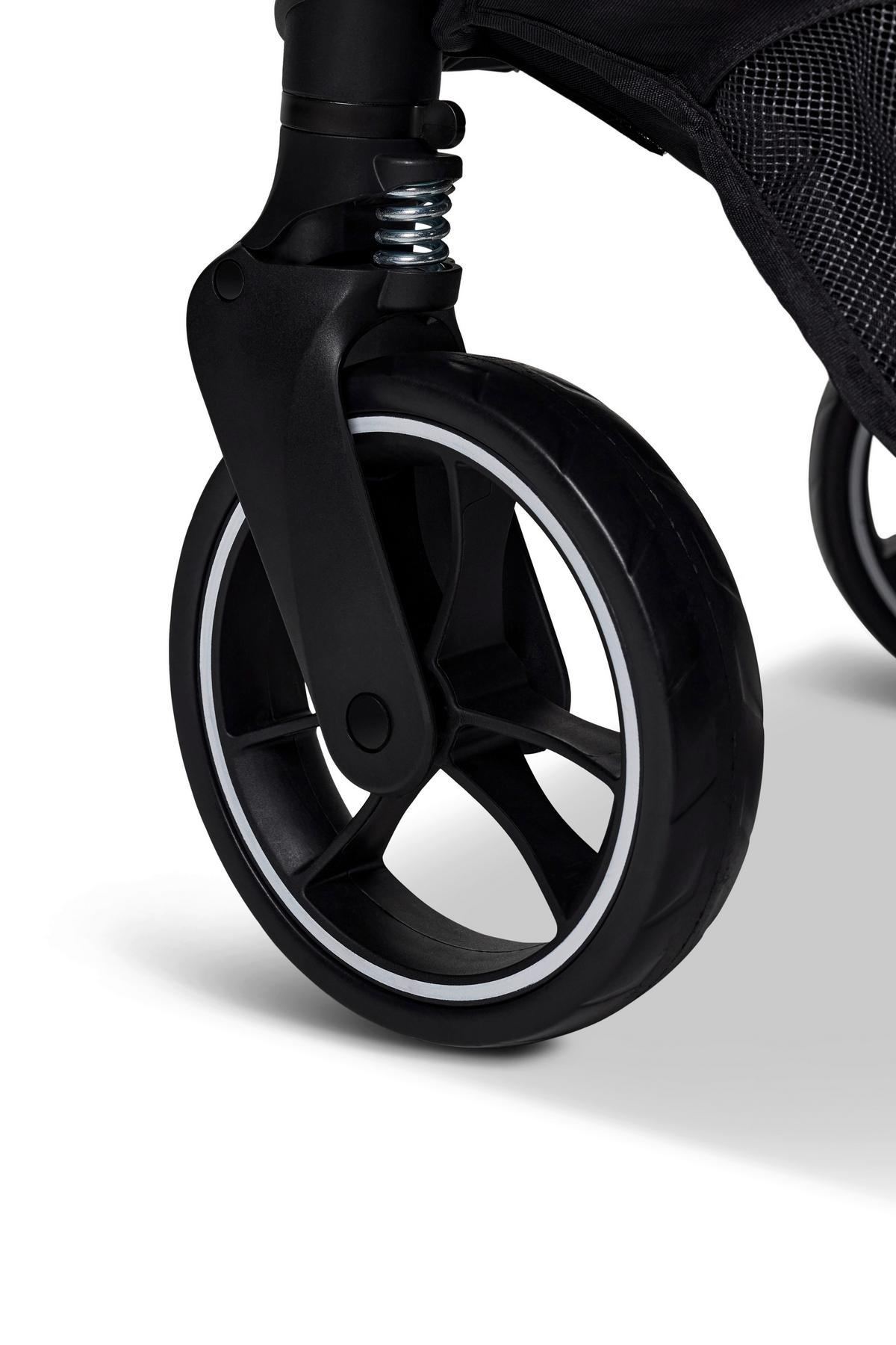 Buggy Zac - Schwarz/Olivgrün, Basics, Textil (80/55/102cm) - Moon