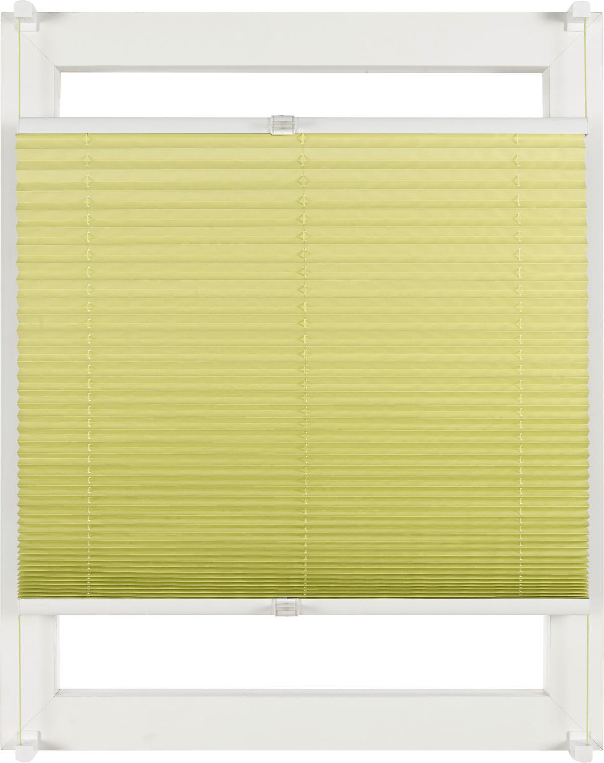 Plissee Grün B: 80 cm - Grün, KONVENTIONELL, Textil (80/130cm) - Homeware