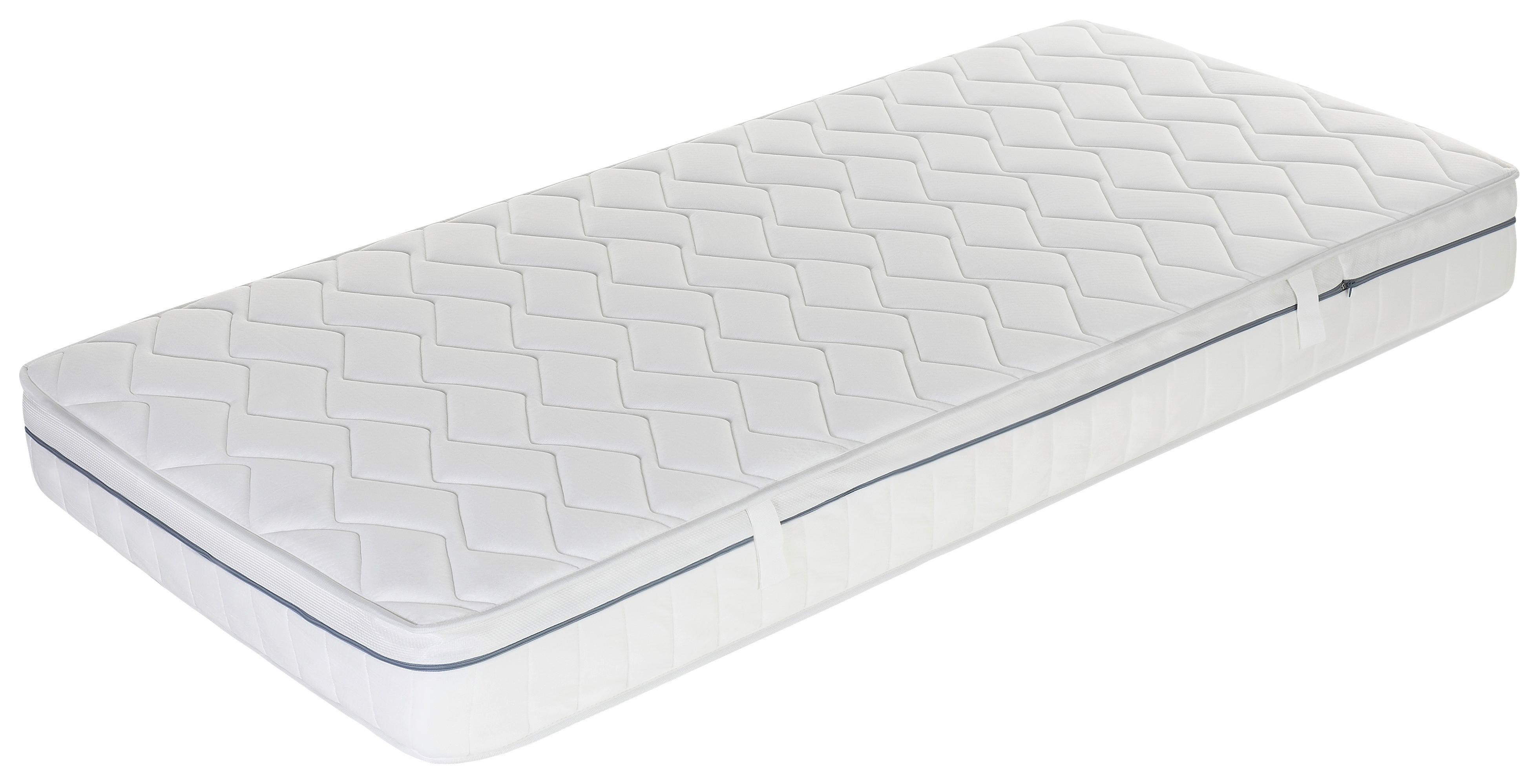 Kaltschaummatratze Air Deluxe 3 D 23 - Weiß, Basics, Textil (90/200cm) - MID.YOU