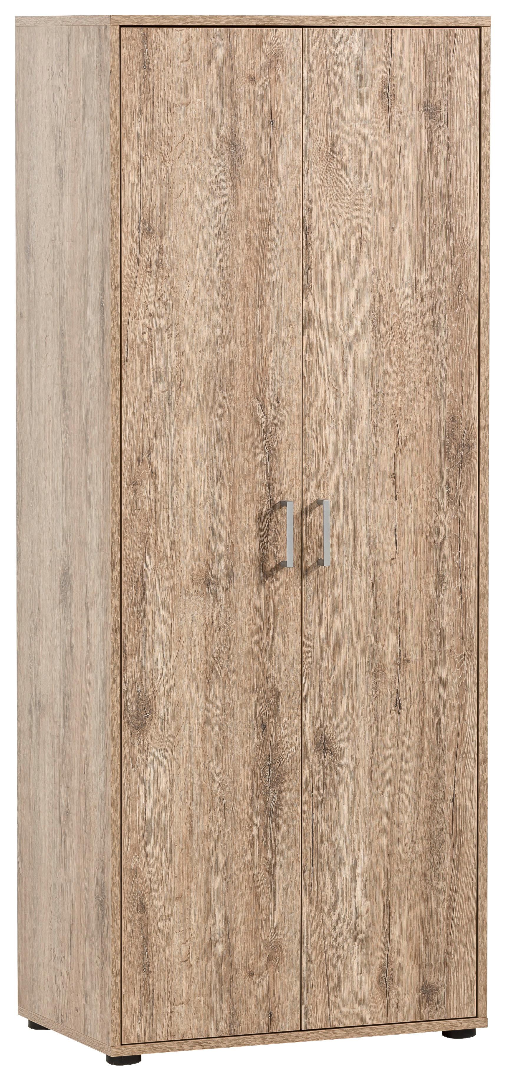 AKTENSCHRANK NIELS H650 2T - Wildeiche, MODERN, Holzwerkstoff (65,1/163,6/41cm) - MID.YOU