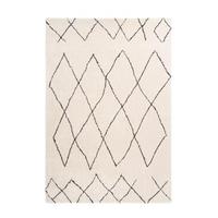 Hochflor Teppich Creme/Beige Orlando 120x170 cm - Beige/Creme, Design, Textil (120/170cm) - Kayoom