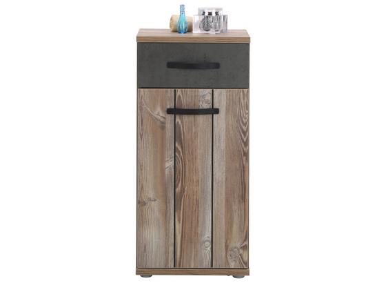 Spodná Skrinka Catherine - farby borovice/tmavosivá, Moderný, kov/kompozitné drevo (41/87/35cm) - Mömax modern living Spodná Skrinka Catherine - farby borovice/tmavosivá, Moderný, kov/kompozitné drevo (41/87/35cm) - Mömax modern living