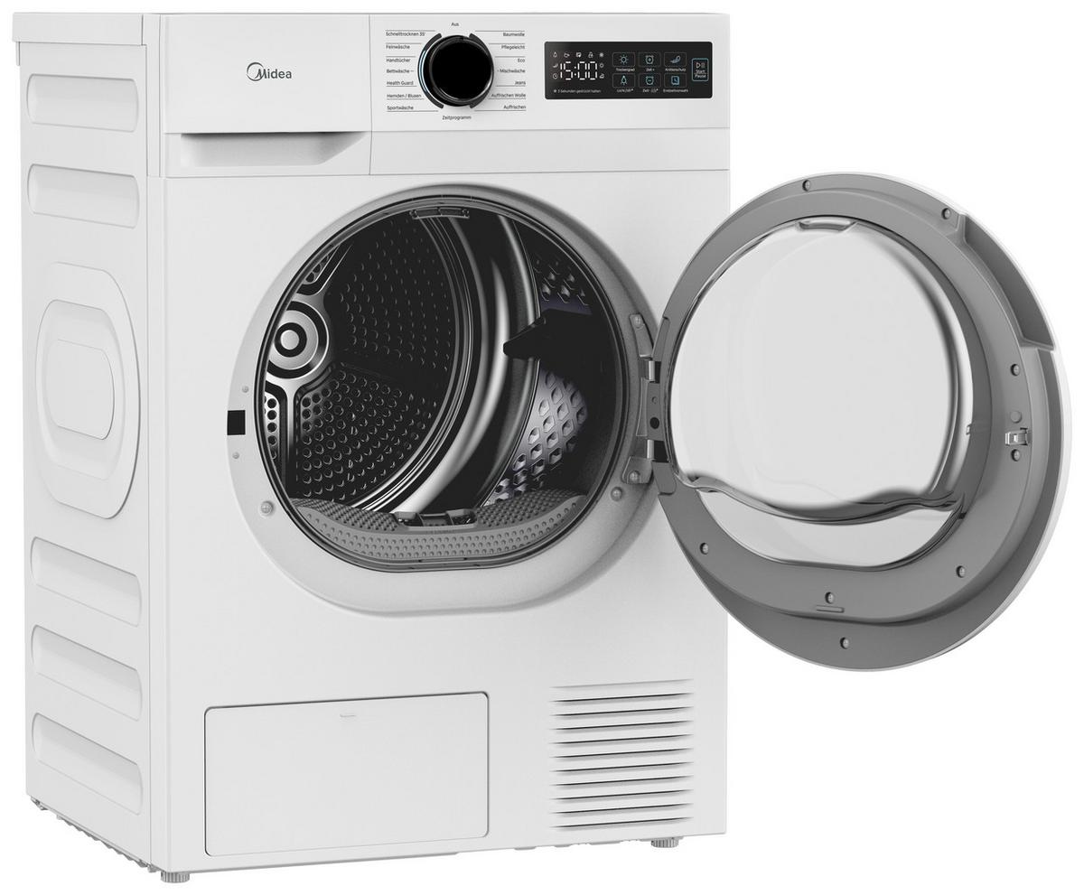 Wärmepumpentrockner Md110h80b-D - Weiß, Basics, Kunststoff/Metall (59,5/85/60cm) - Midea