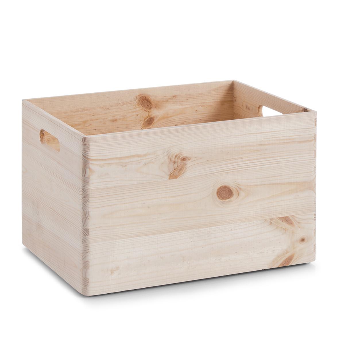 Organizer Naturfarben B: 40 Cm - Naturfarben, Basics, Holz (40/29,5/24cm) - Zeller Present