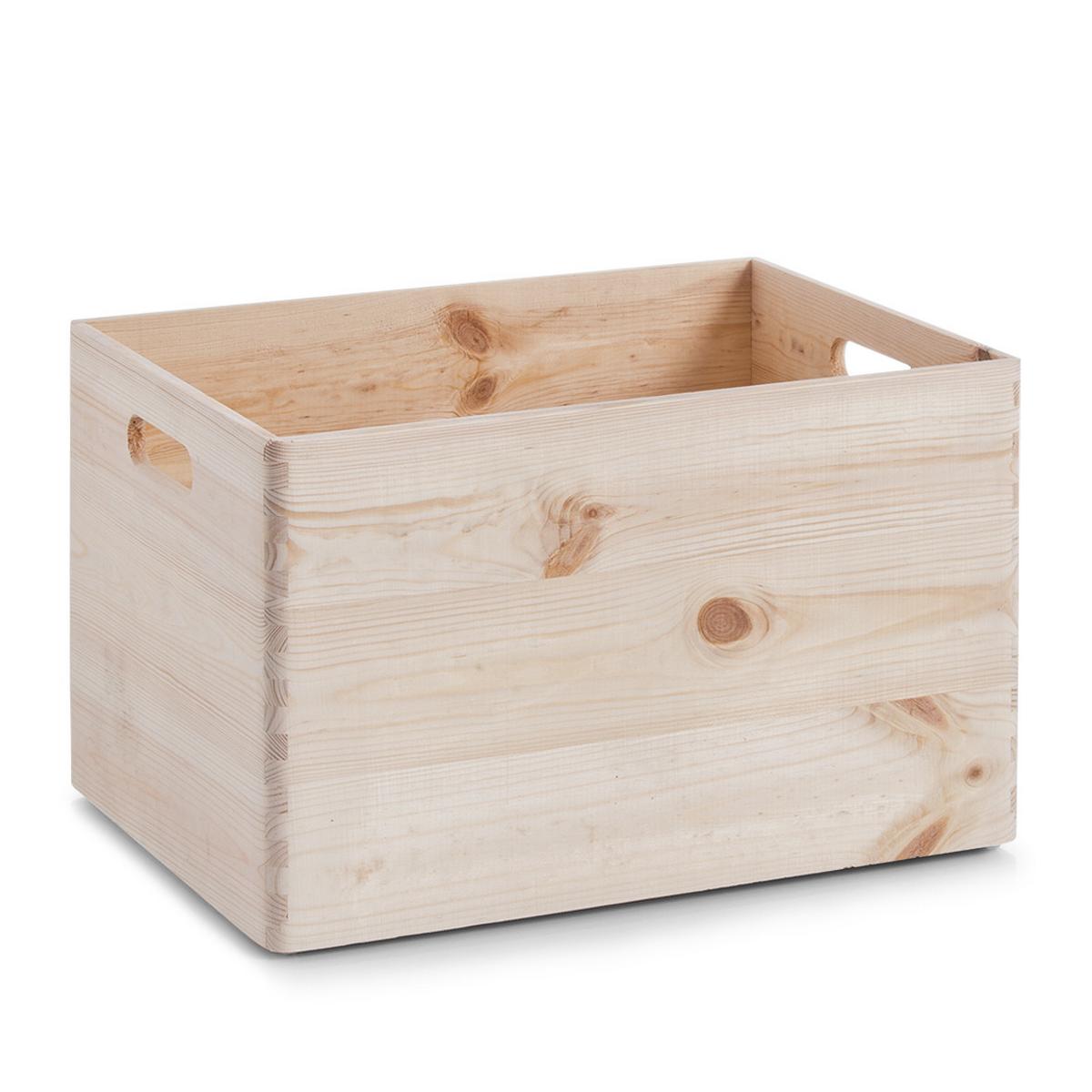 Organizer Naturfarben B: 40 cm - Naturfarben, Basics, Holz (40/29,5/24cm) - Zeller Present